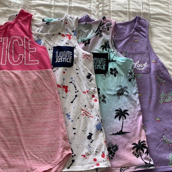 Justice Other - 🔔 LAST WEEK • Justice | Tank Top Bundle